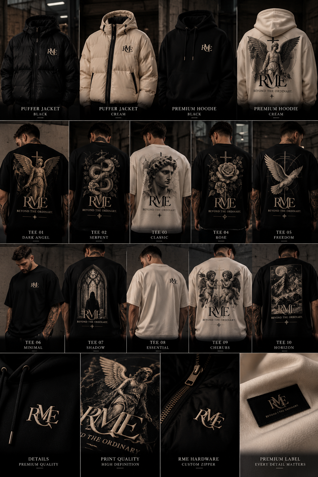 RME Outerwear collection concept